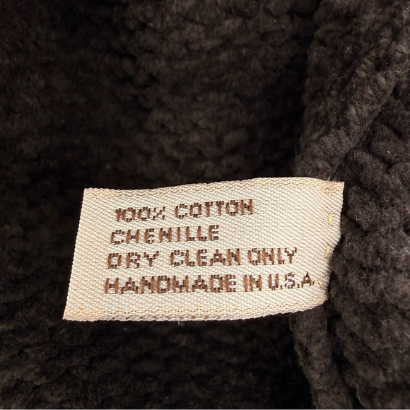 Hot Knots Brown Cotton Cardigan Sweater Cottagecore Boho Artsy Indie Slouchy OS - Picture 13 of 13